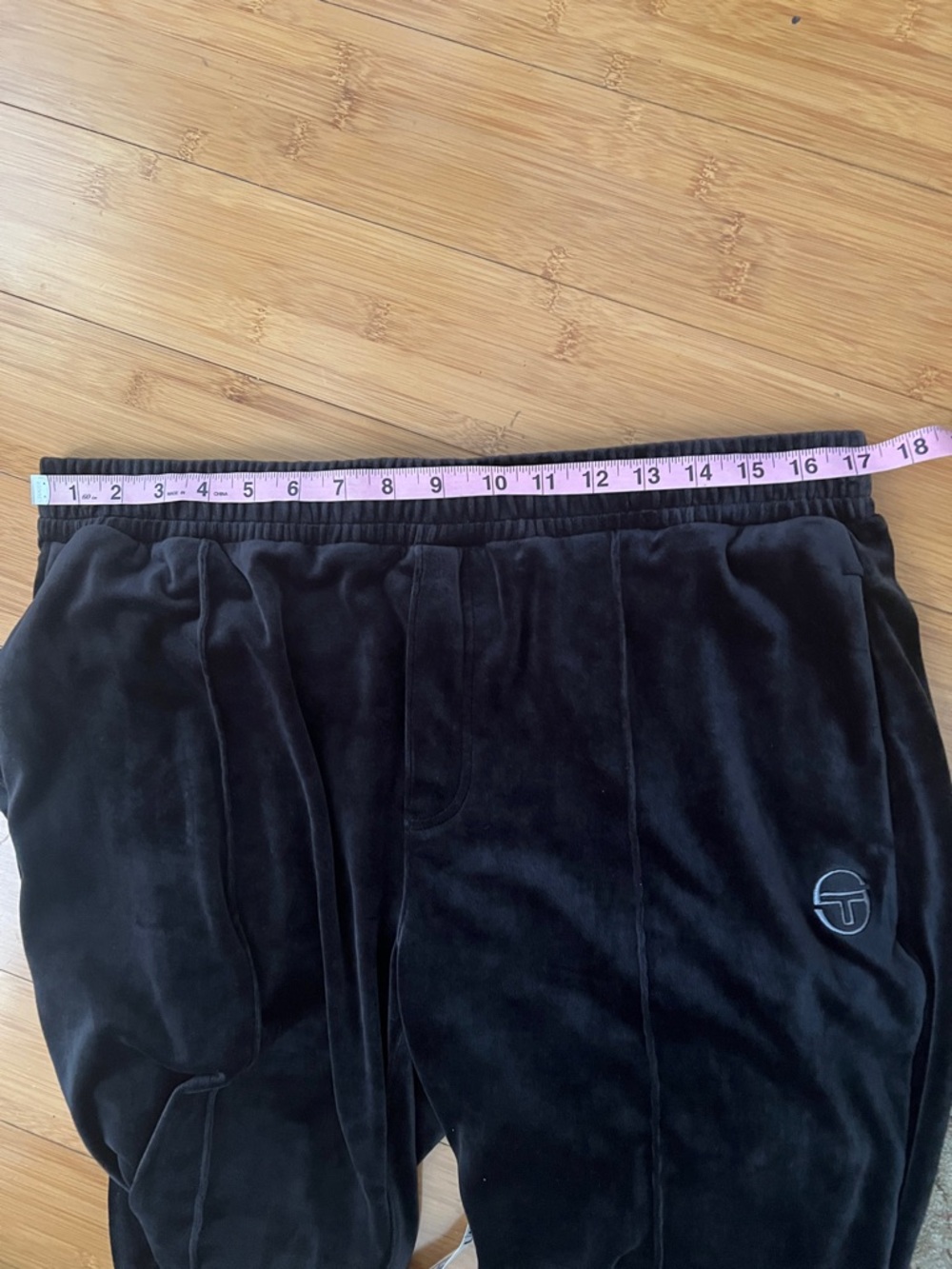 Sergio Tacchini Viaggioa Track Jacket- pants set suit Black Beauty large 31” in - Picture 10 of 11